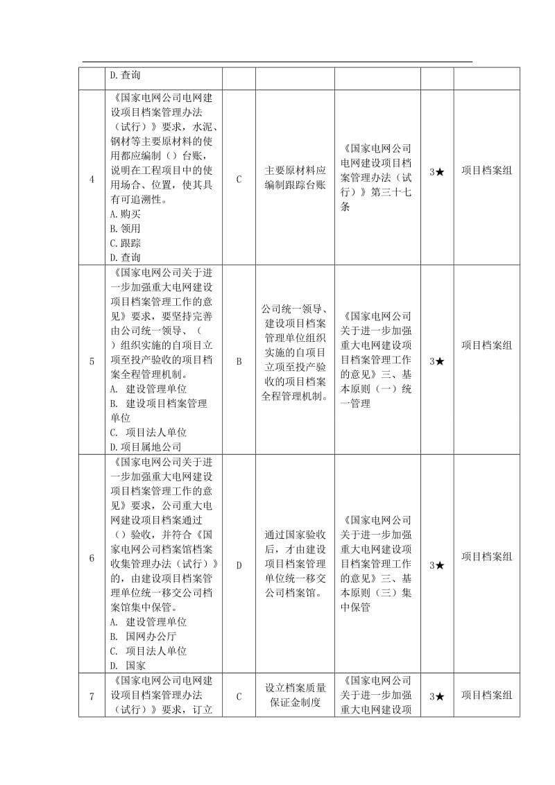 国网档案职业技能竞赛模拟训练题库发布版.doc_第2页