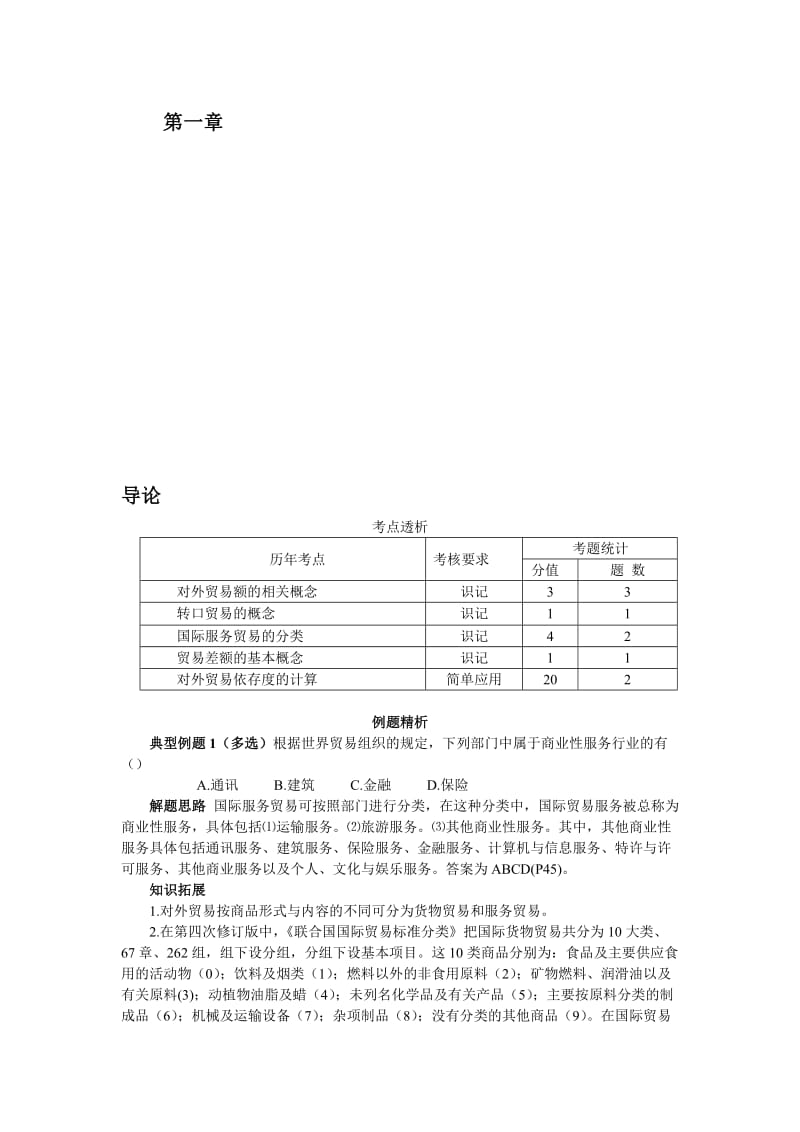 《国际贸易与实务》各章复习重点.doc_第1页