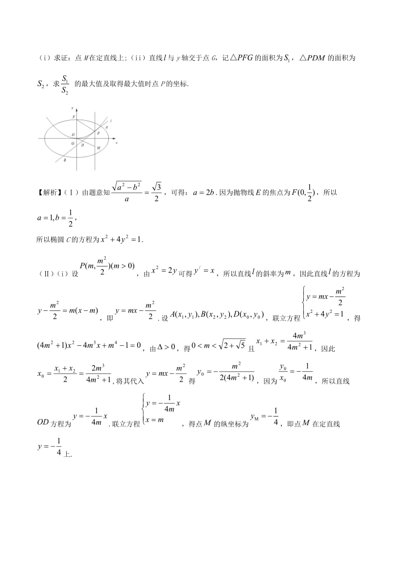 高考数学（精讲+精练+精析）专题10_1 椭圆试题 理（含解析）_第2页