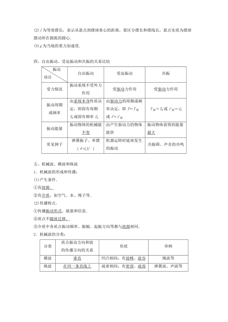 高考物理大二轮总复习与增分策略 专题十九 机械振动 机械波（加试）_第3页