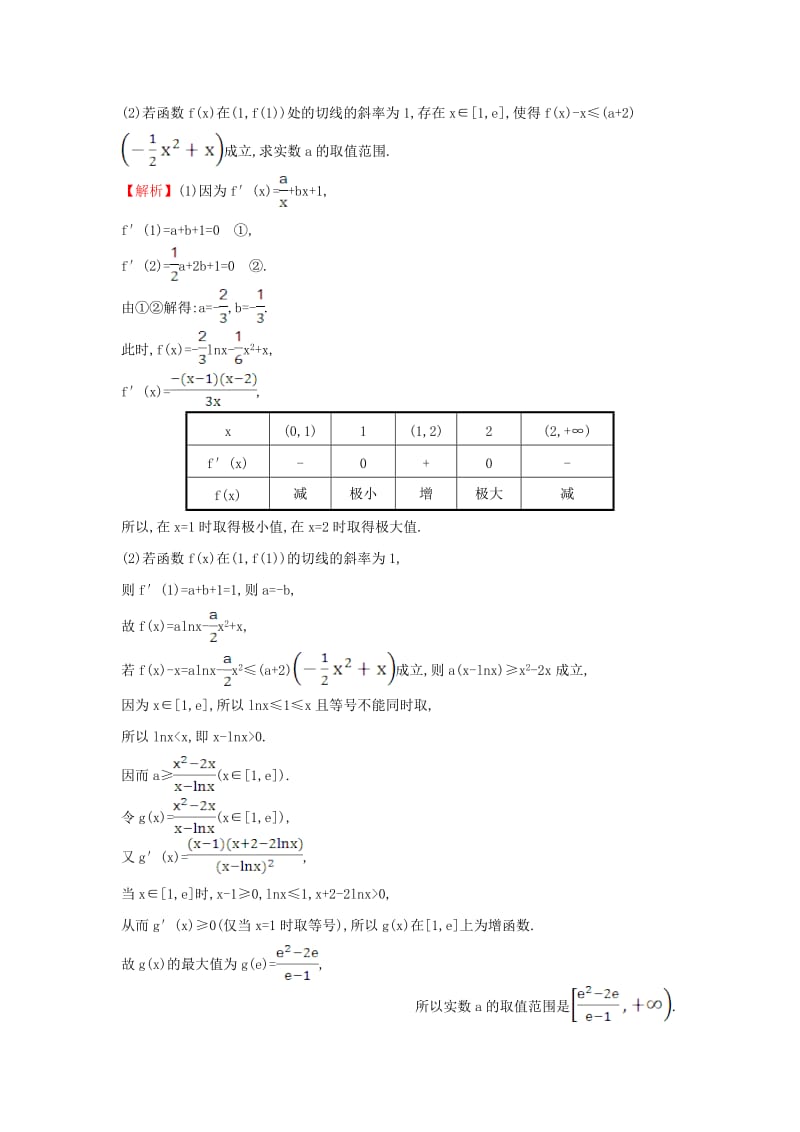 高考大题专攻练 11_ 函数与导数(A组) 理 新人教版_第2页