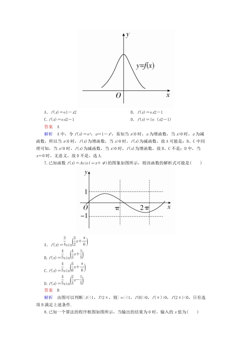 高考数学大二轮专题复习 第三编 考前冲刺攻略 第三步 应试技能专训 一 客观题专练 理_第2页