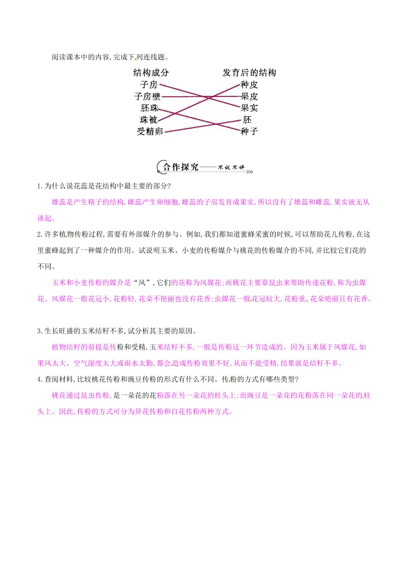 七年级生物上册 3_6_3 生殖器官的生长学案2 北师大版_第2页