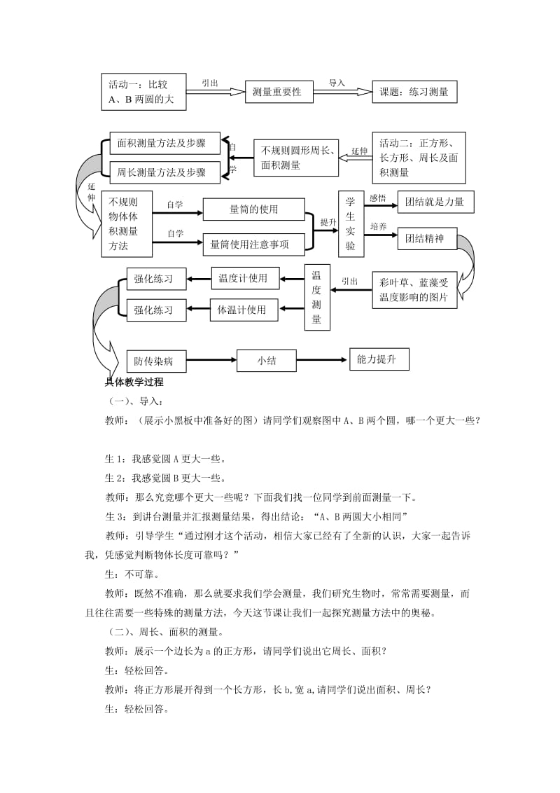 中考生物复习 第一单元 科学探究 练习测量教学案例_第2页