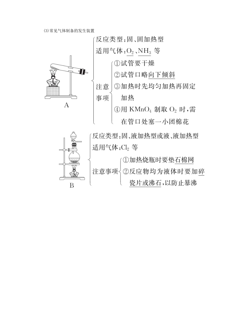 高考化学一轮复习 专题二十五 实验方案的设计与评价 考点一 制备实验方案的设计与评价教学案_第3页