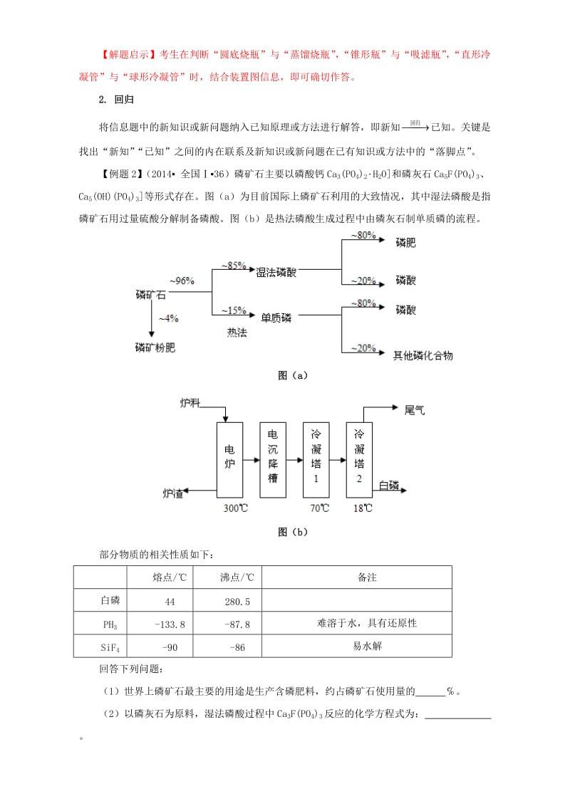 高考化学总复习 跳出题海15大秘诀 11 解读高考化学题中“有效信息”的四种技巧（含解析）1_第2页