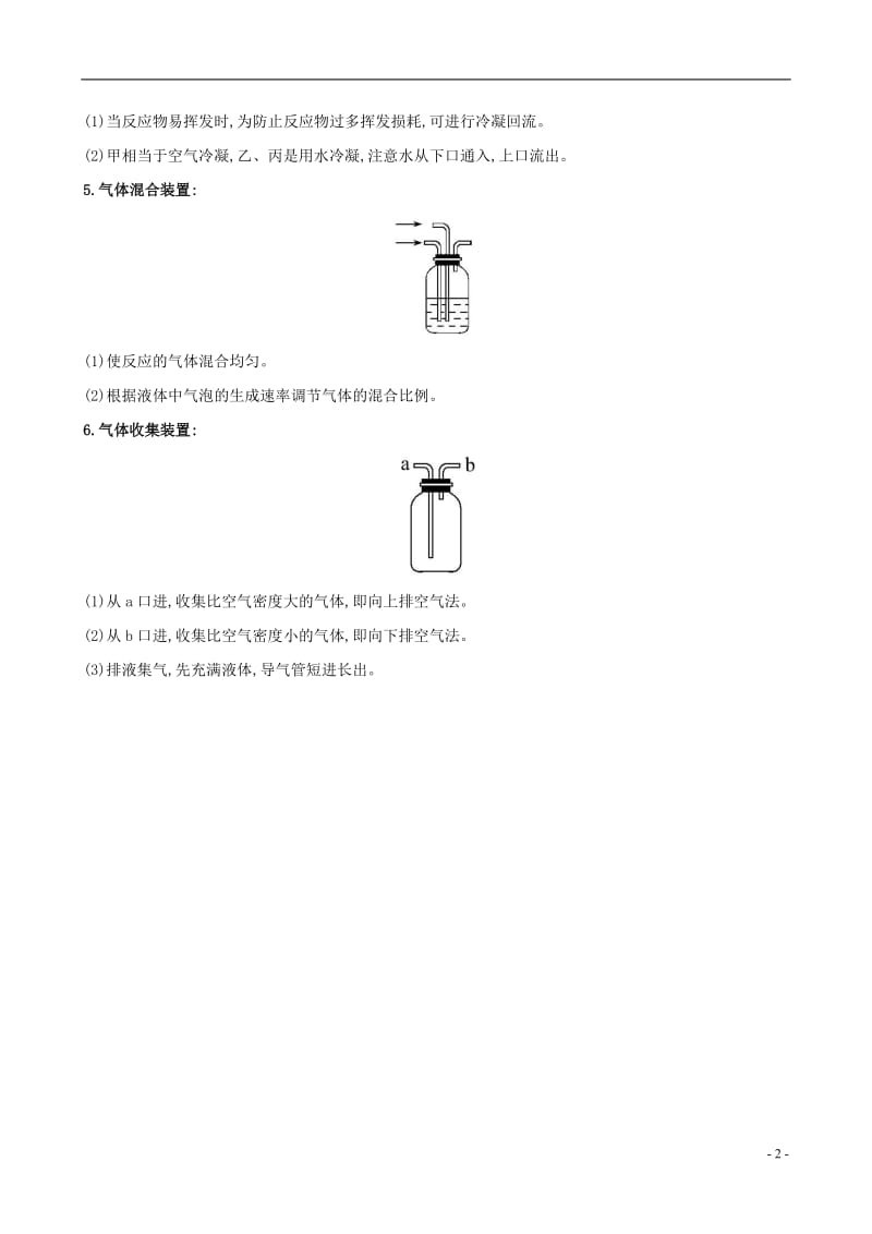 2017年高考化学二轮复习第二篇高考技能跨越第2讲临考之前必记的10类“化学实验”规则10化学实验中的6组特定仪器组合_第2页