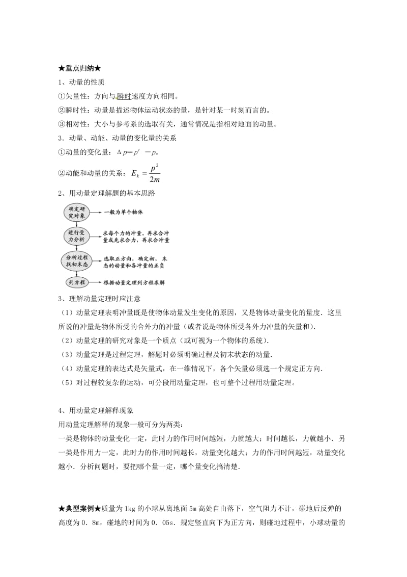 高考物理一轮复习 专题58 动量 动量定理 动量守恒定律（讲）（含解析）1_第3页