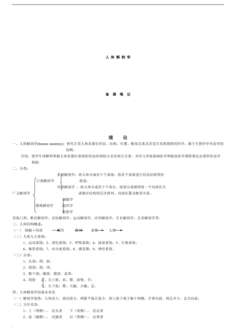 人体解剖学考试重点_第3页