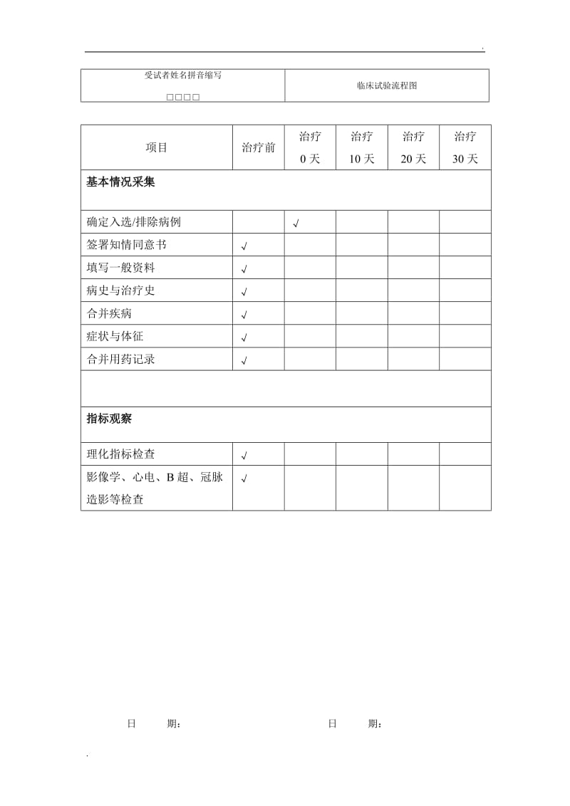 临床试验观察表(CRF)_第3页