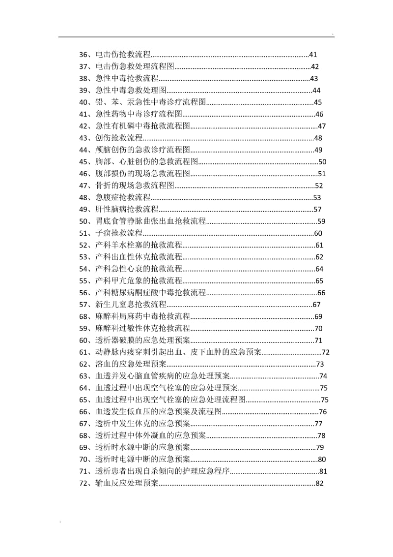 临床各科急救流程图48463_第2页