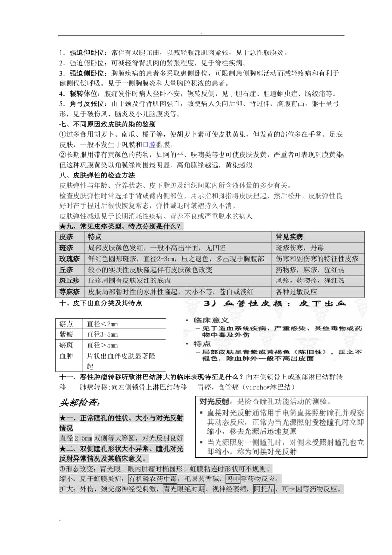 健康评估-体格检查重点_第2页