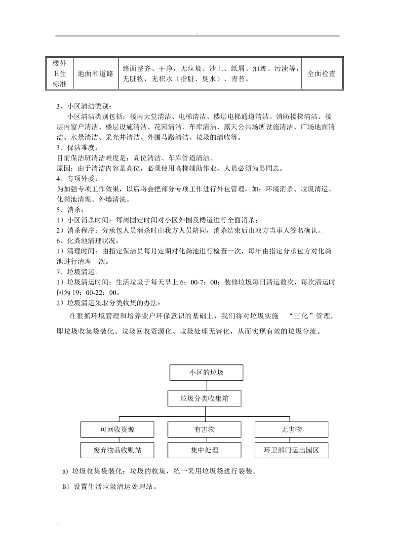 小区保洁管理方案_第3页