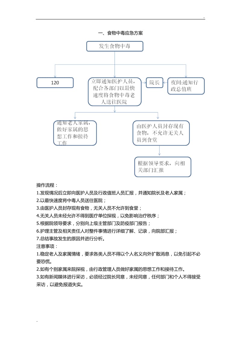 养老机构应急预案_第1页