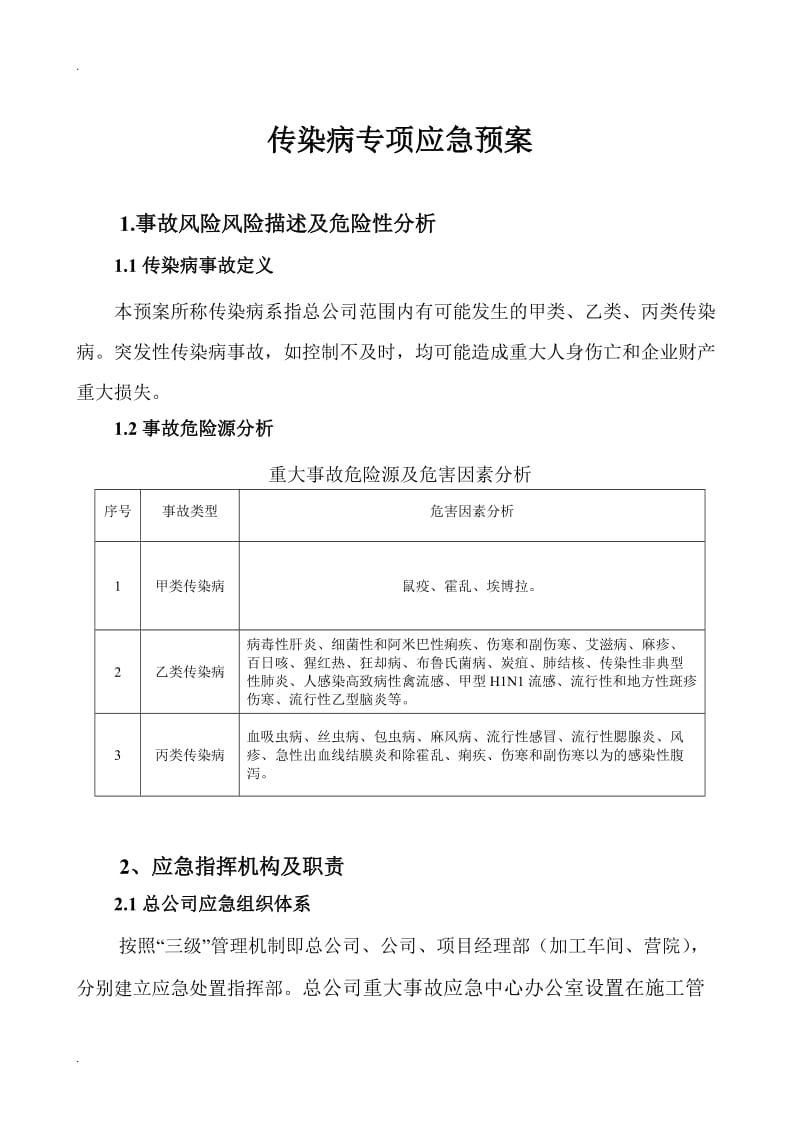 传染病专项应急预案1_第2页