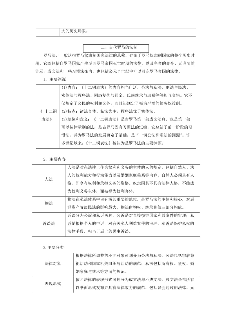 高考历史二轮复习 第一部分 知识整合篇 第三板块 世界史练习_第3页