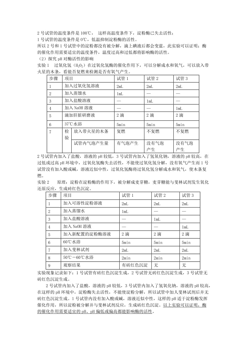 高中生物教材经典实验归纳 新人教版_第3页