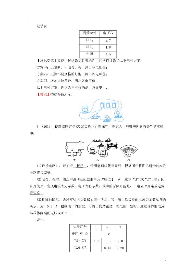 江西省2017中考物理第二部分专题综合强化专题7探究题类型4演练新人教版_第2页