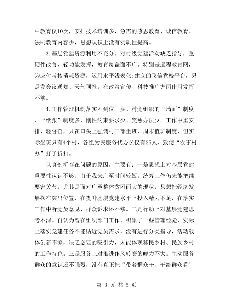 2019年村委书记述职述廉报告范文_第3页