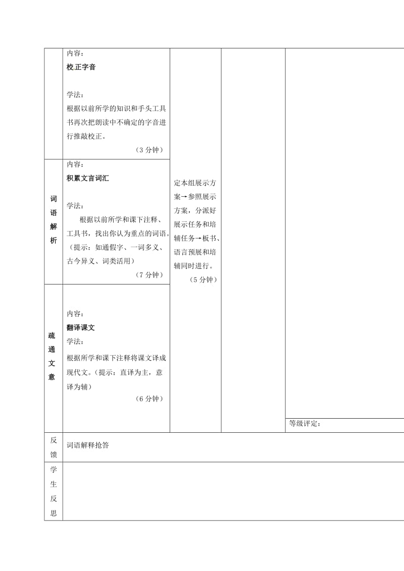 八年级语文下册 第五单元 22《五柳先生传》导学案1（新版）新人教版_第2页