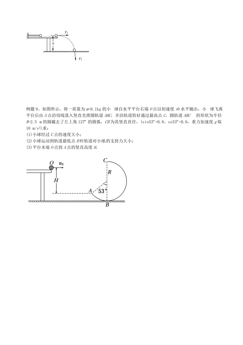 高中物理 第七章 机械能守恒定律 机械能复习与巩固新人教版必修1_第3页