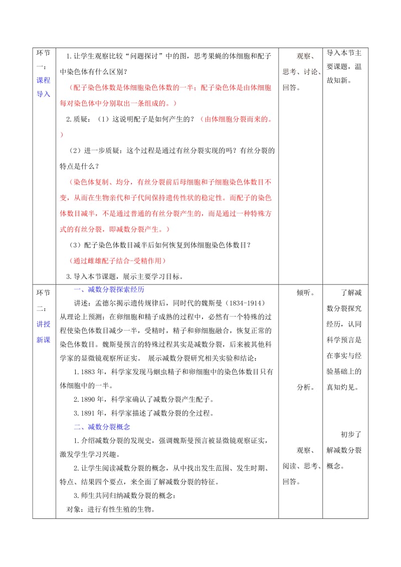 高中生物 第2章 第1节 减数分裂和受精作用（第1课时）课件 新人教版必修21_第2页