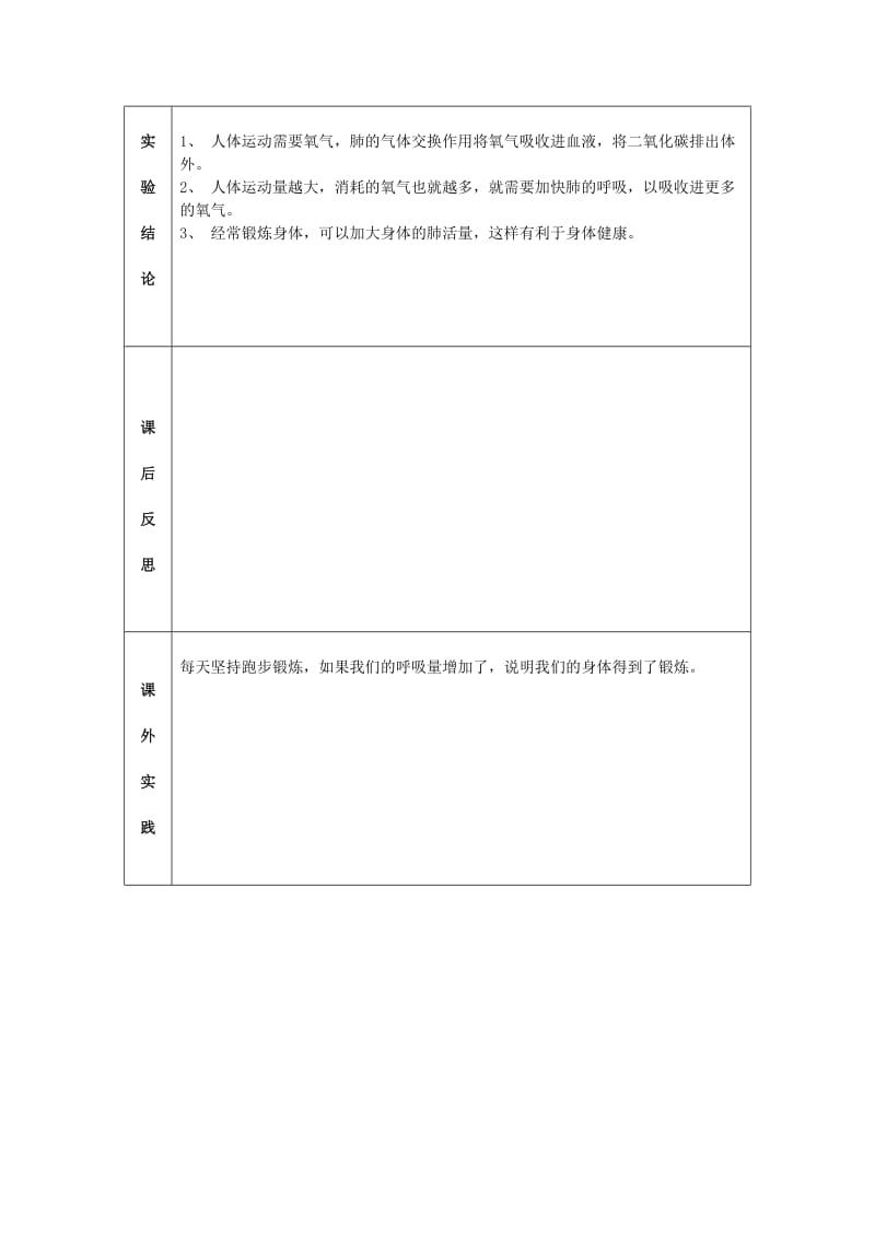 四年级科学上册 4_3《跳动起来会怎样（一）》教案 （新版）教科版_第3页