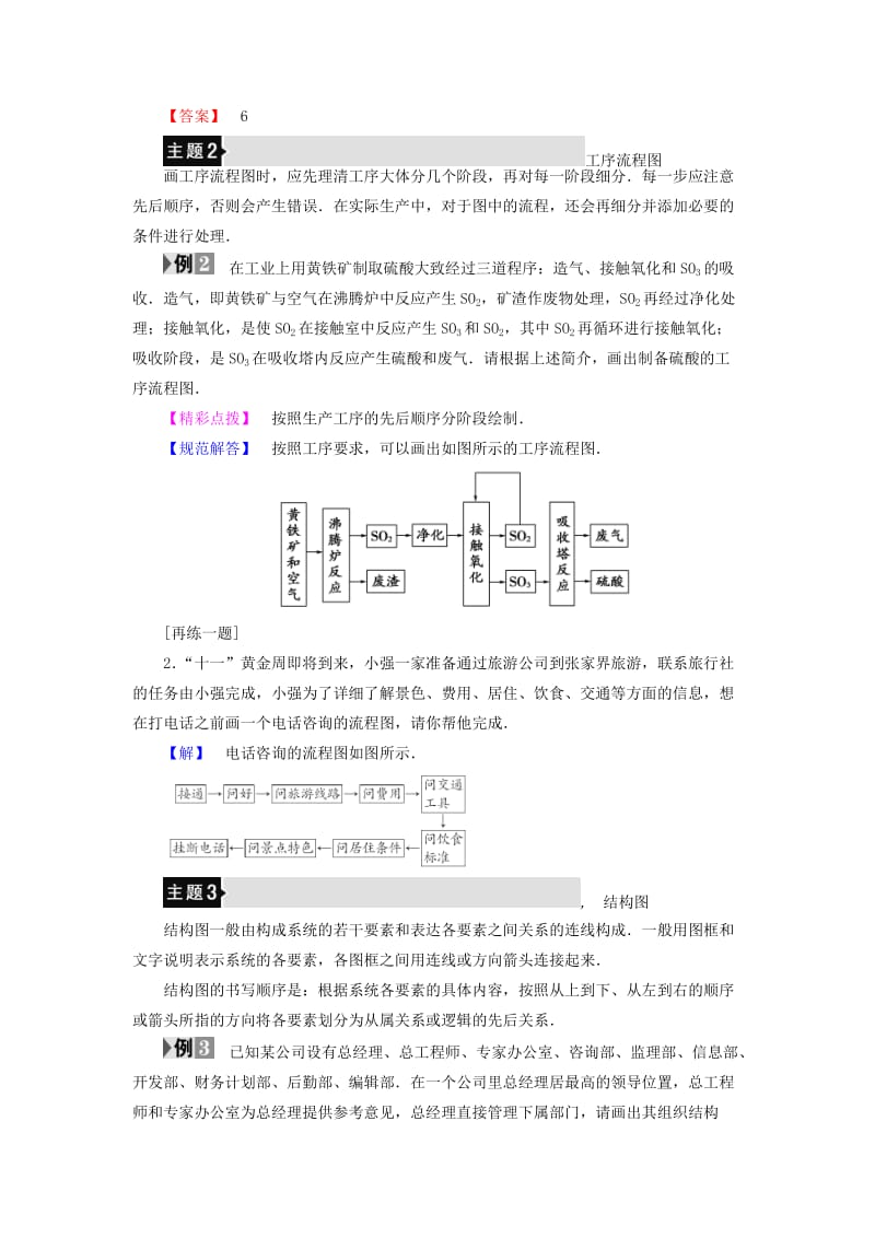 高中数学 第二章 框图章末分层突破学案 北师大版选修1-2_第3页