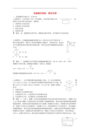 高考物理一輪基礎(chǔ)復(fù)習(xí) 電磁感應(yīng)現(xiàn)象、楞次定律1