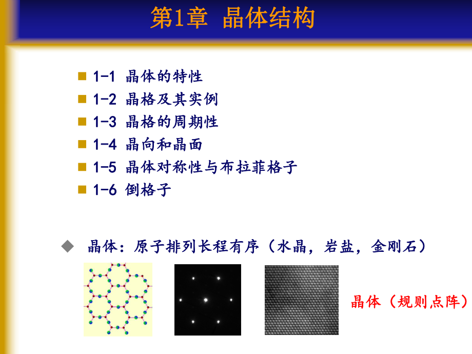 《固体物理基础教学课件》第一章_第1页