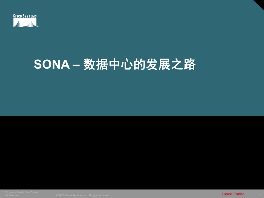 SONA数据中心的发展之路_第1页