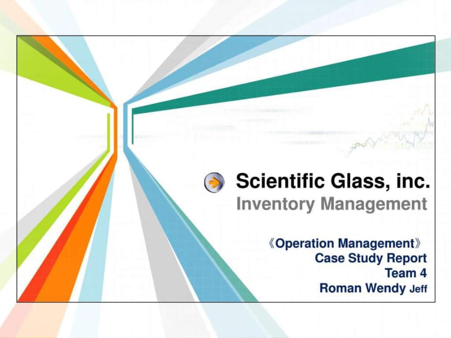 MBA《运营管理》案例报告ScientificclassCa_第1页