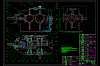 塑料包裝機(jī)構(gòu)主傳動機(jī)構(gòu)設(shè)計-二級展開式圓柱圓錐齒輪減速器【說明書+CAD】