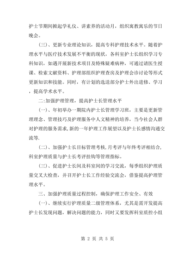 新任护师工作计划_第2页