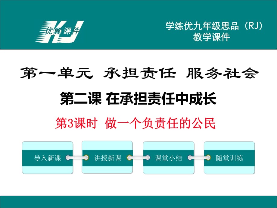 九年級(jí)思品全冊(cè)(人教版)教學(xué)課件-第3課時(shí)做一個(gè)負(fù)責(zé)任的公民_第1頁(yè)