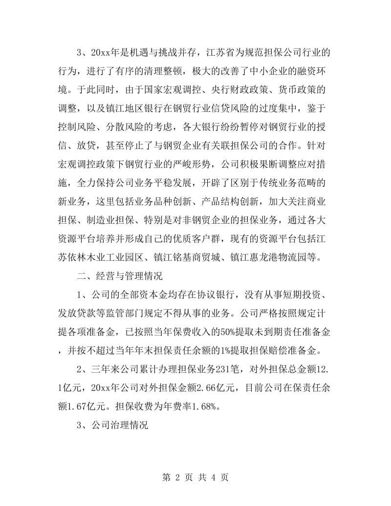 公司经营年度总结_第2页