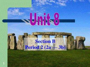 人教版九年级英语Unit8SectionB-2