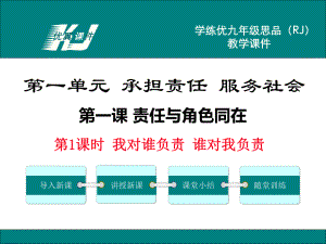 九年級思品全冊(人教版)教學(xué)課件-第1課時(shí)我對誰負(fù)責(zé)誰對我負(fù)責(zé)