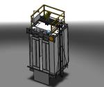 電梯solidworks三維圖總裝及零件-機(jī)房井道轎廂底坑等