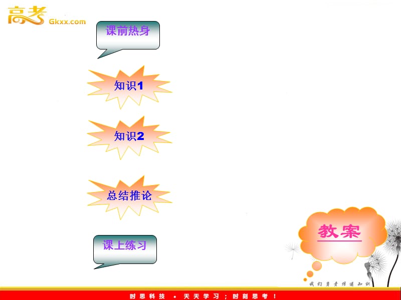 高中数学：《平行线分线段成比例定理》课件四（新人教A版选修4-1）_第3页