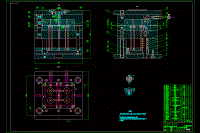 A型端蓋注塑模具設(shè)計(jì)【一模四腔】【CAD】