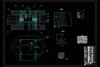 空調(diào)墊片沖壓模具設(shè)計【沖孔落料級進(jìn)?！俊菊f明書+CAD】