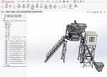 JS1000混凝土攪拌機(jī)整套模型-三維SW圖紙建模【GC系列】