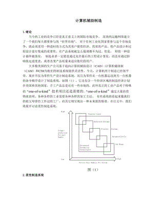 【機(jī)械類(lèi)畢業(yè)論文中英文對(duì)照文獻(xiàn)翻譯】計(jì)算機(jī)輔助制造