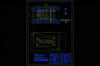 連接片級進模設(shè)計【支架】【落料—沖孔—二次彎曲】【說明書+CAD】