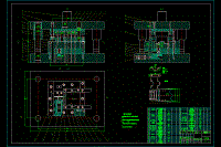 卡板級(jí)進(jìn)模具的設(shè)計(jì)【沖孔- 彎曲-翻邊-切斷級(jí)進(jìn)?！俊菊f(shuō)明書+CAD】