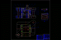 手柄沖孔落料級進(jìn)模具設(shè)計【說明書+CAD】