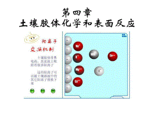 土壤膠體化學(xué)和表面化學(xué)