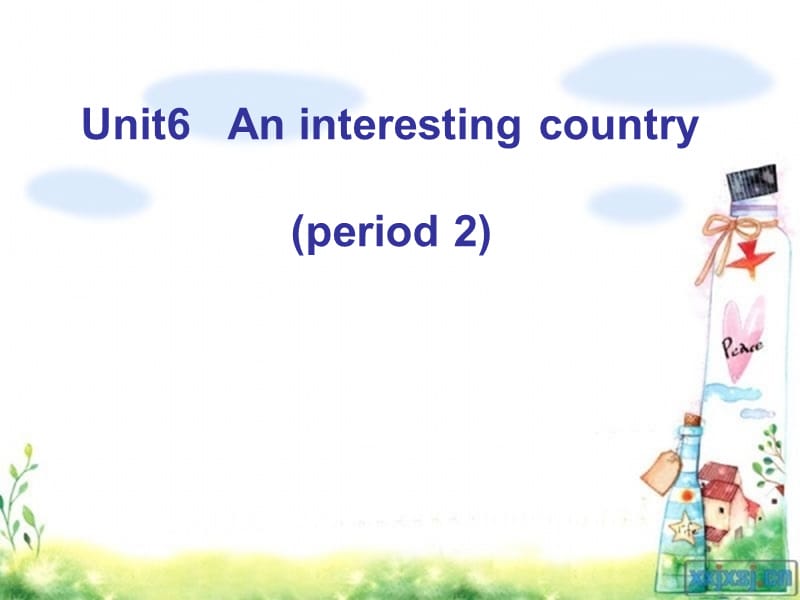 牛津译林苏教版小学英语六下《Unit 6 An Interesting country》PPT课件 (2)_第2页