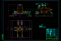 箱體鉆φ8H7孔夾具裝配圖【CAD】